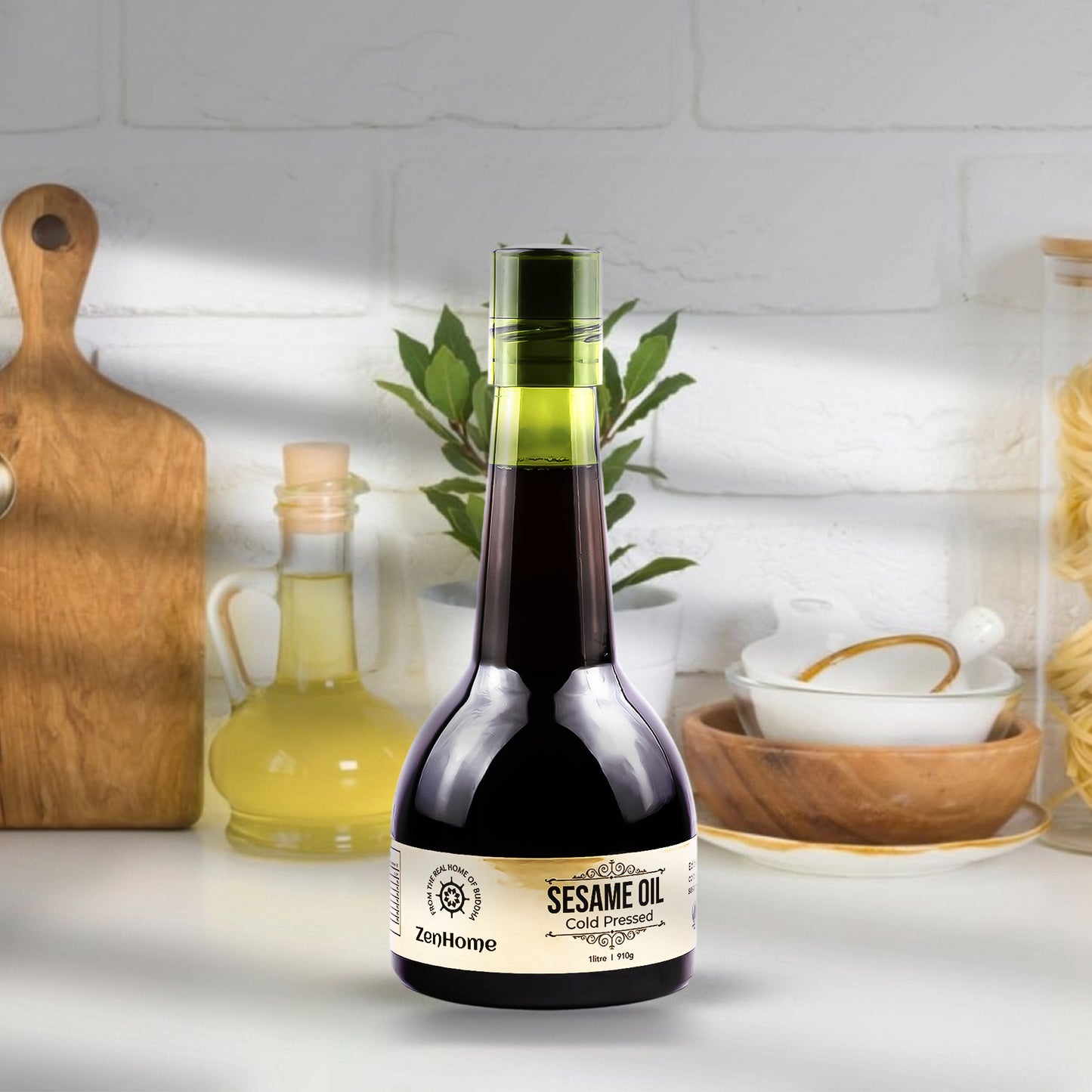 ZenHome Cold Pressed Sesame Oil (1000 ml)