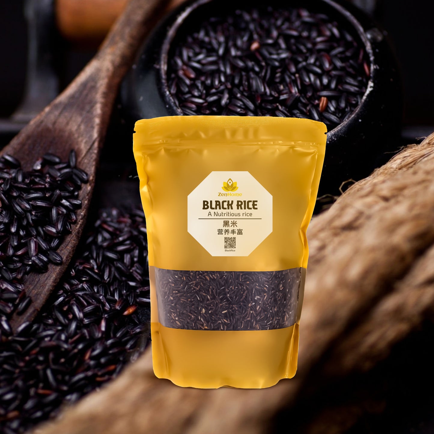 ZenHome Black Rice